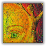 Enchanted Kiss Detail 90x70cm