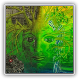 The Choice (Mother Earth) Detail 80x50cm 081113