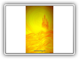 Castle in the Sun Yellow  70x40cm