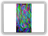 Mermaid bluegreen 67x36cm