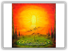 Angel and Demons 80x80cm2