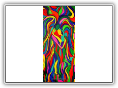Lovers Angel  Shred Multic  80x35cm