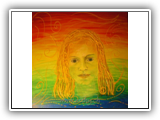 Portrait Olivia 30x30cm SOLD