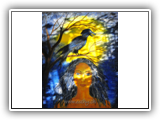 The Raven 100x80cm sunlighted2