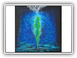 Soulmates Blue Oil 30x30cm