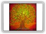 The Kiss   (Lovers-Tree)   70x70cm1