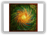 Color-Vortex 90x90cm SOLD