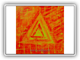 Geometric-Forms orange 1 30x30cm