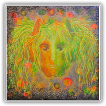 HorseWhisperer 70x70cm2