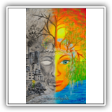Hope Mother Earth  119x77cm 