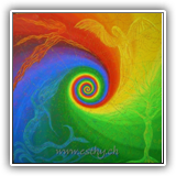 Magic Spiral (Elements) 130x130cm 
