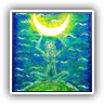 Moon-Girl 70x50cm SOLD