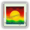 Triplex Sonne Regenbogen 40x50x40 SOLD
